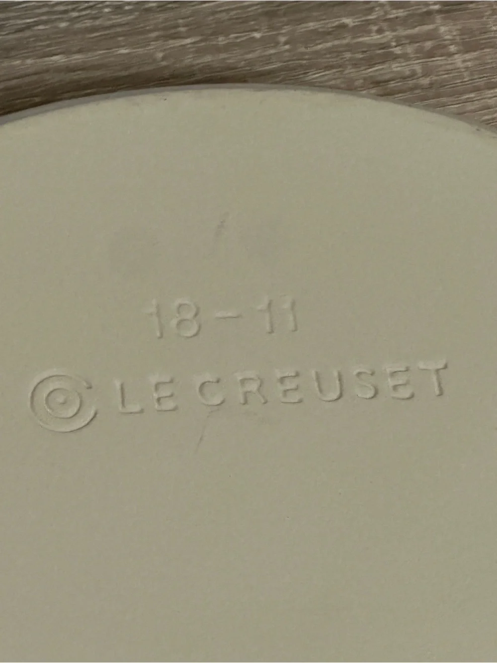 Le Creuset White Oval Au Gratin Casserole Baking Dish w/Handles, #18-11 NEW
